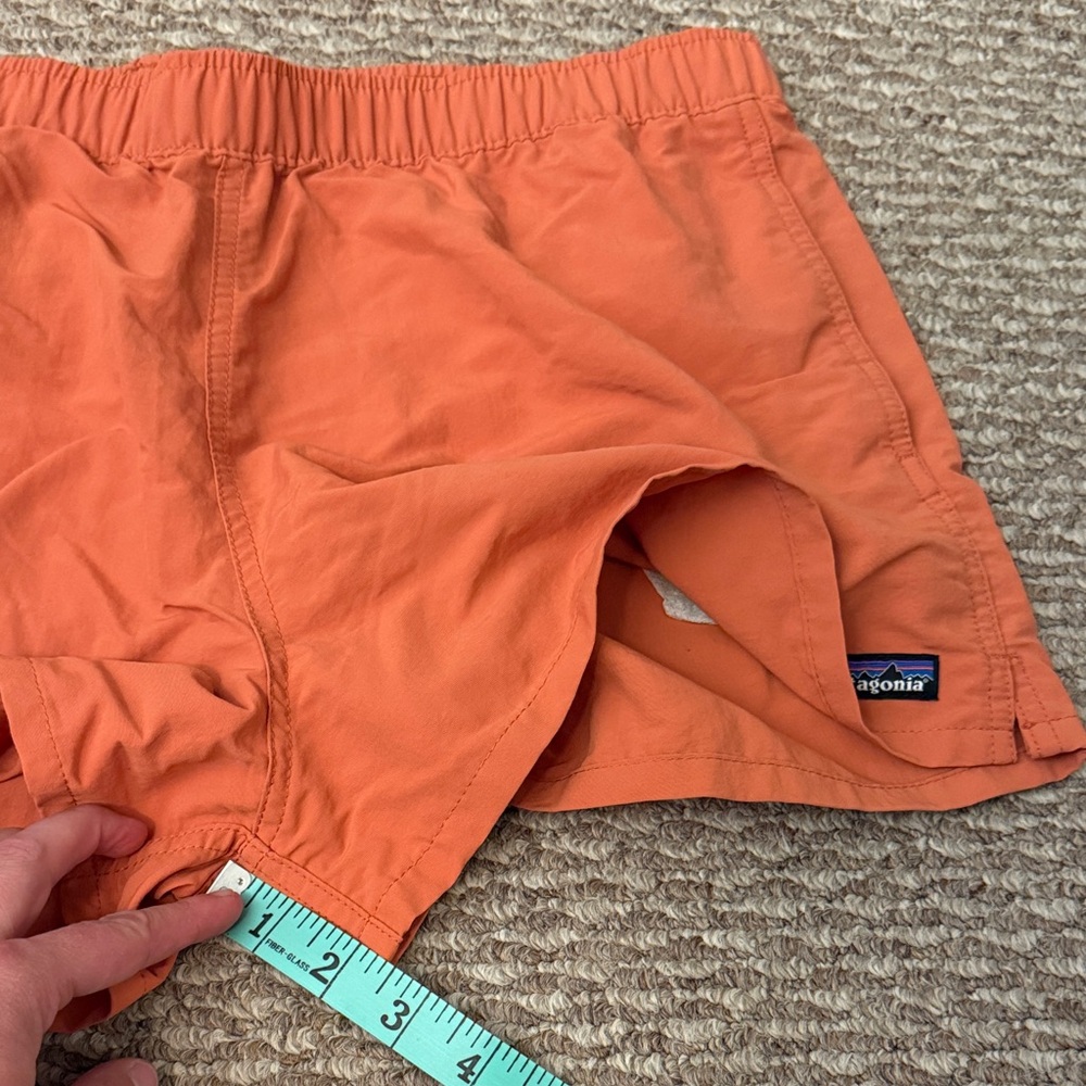 Patagonia Baggies - Women's Shorts - size large - Vibrant Orange - Picture 6 of 7